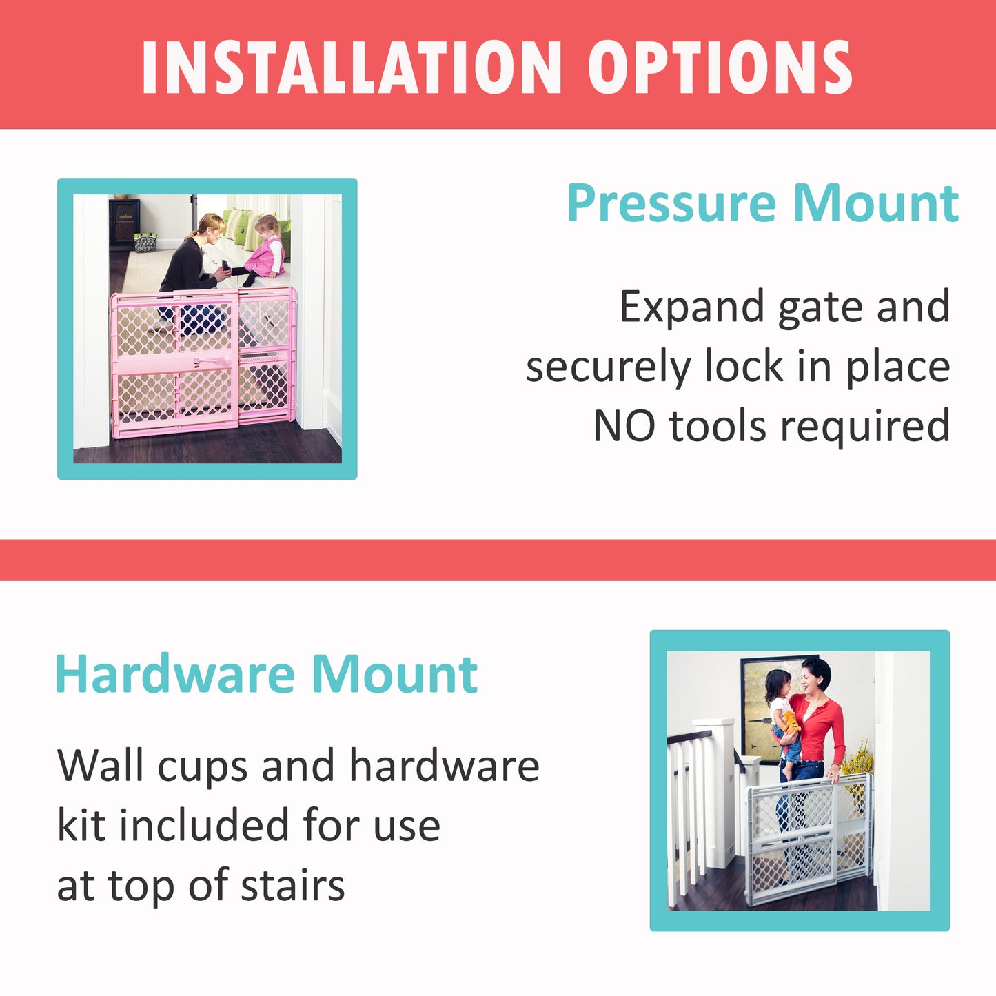 Classic Baby Gate, 26''- 42''