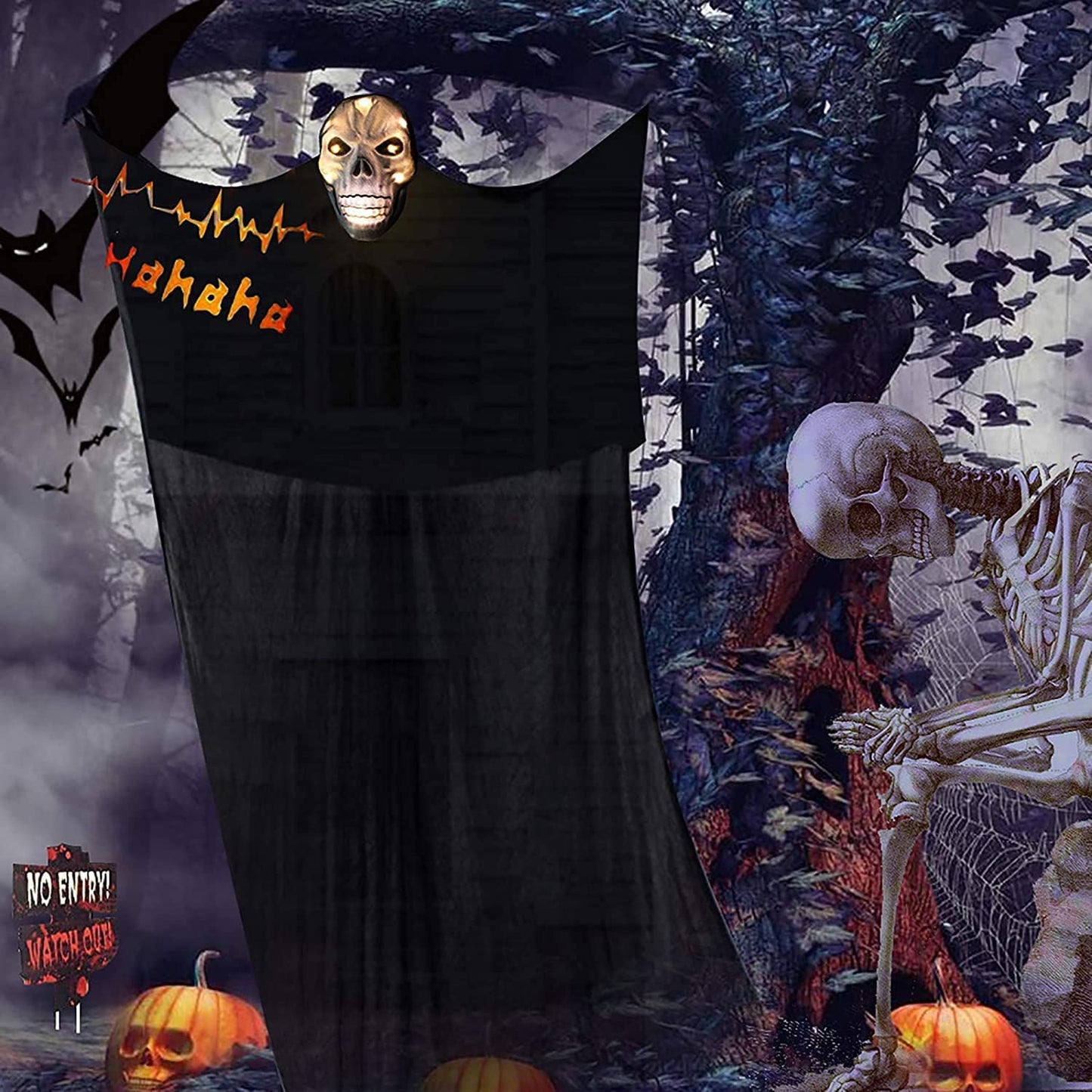 Halloween 11 ft Scary Ghost Hanging Decoration