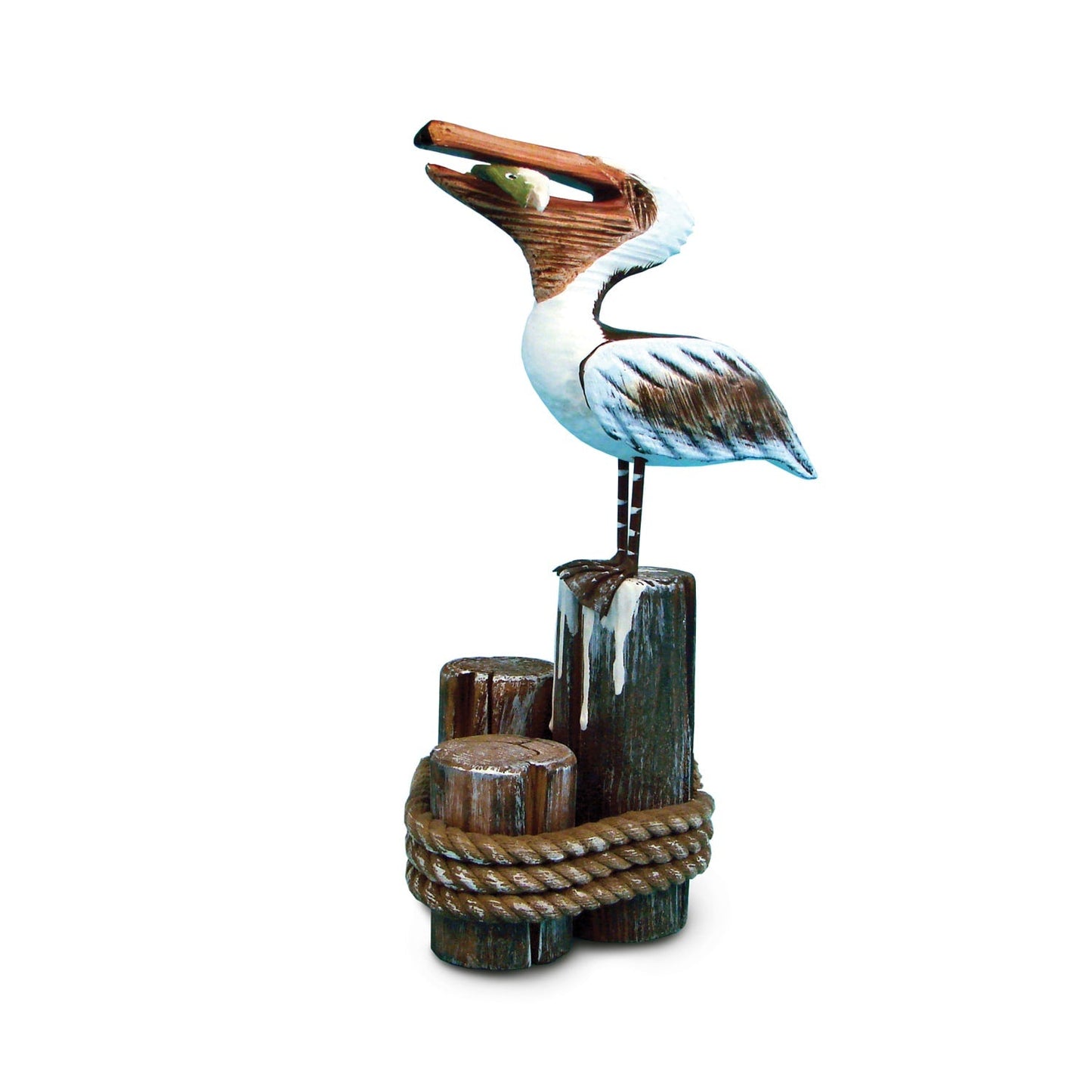 Standing Pelican Nautical Home Decoration