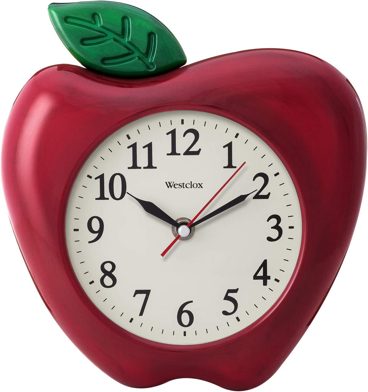 10" 3-Dimensional Apple Wall Clock