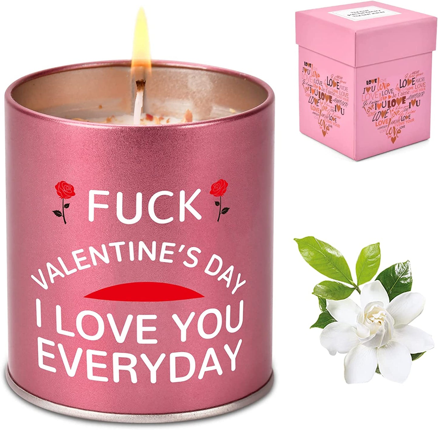 Valentines Day Gifts for Her/Him Husband Girlfriend Wife, Funny Gifts Ideas Scented Candle