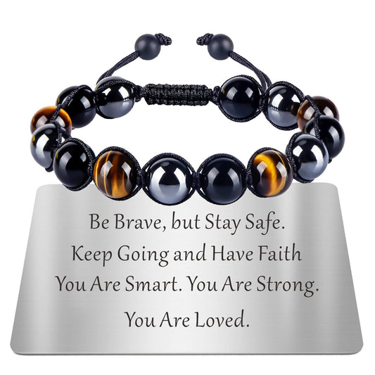 triple Protection Bracelet Valentines Day Gifts for Him Mens Bracelet