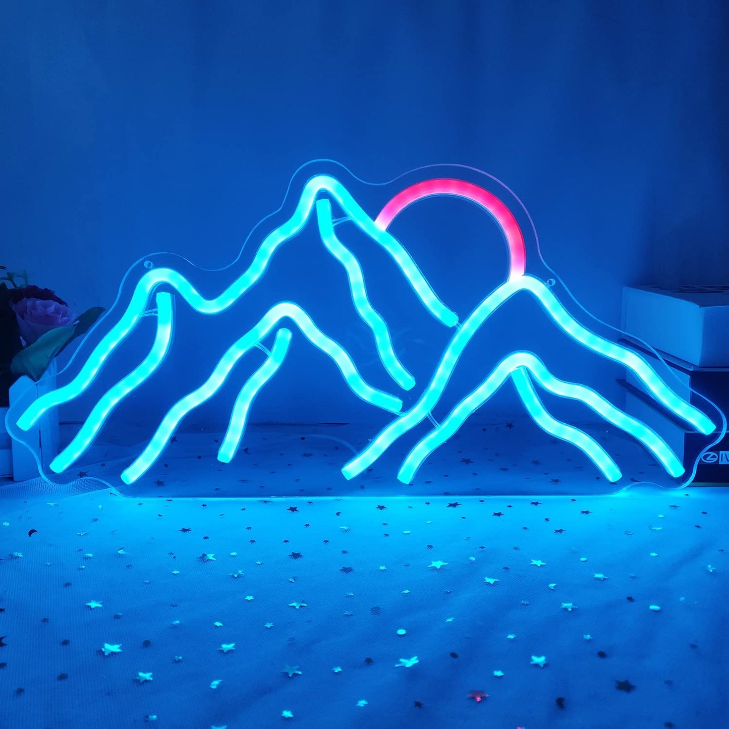 Mountain Neon Light for Wall Decoration