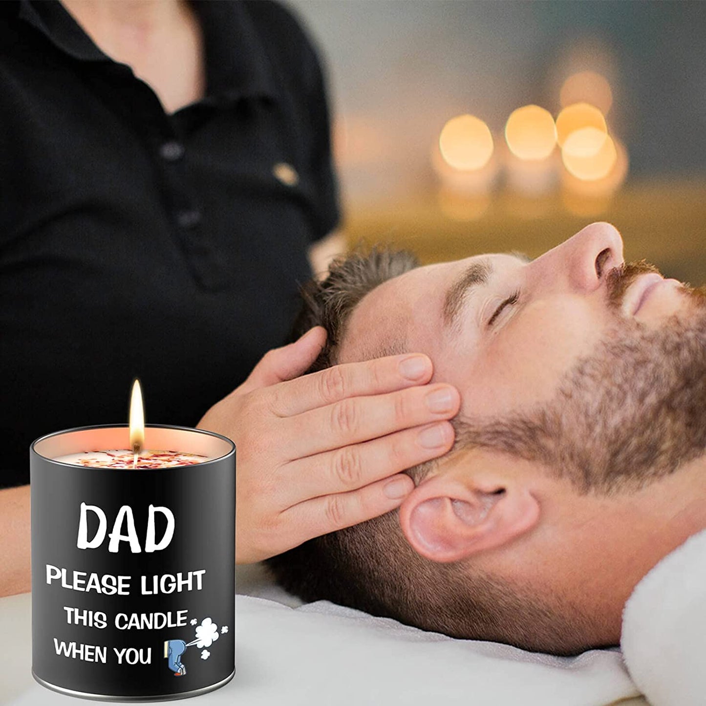 Fathers Day Dad Gifts from Daughter Son Wife,Scented Candles,9oz