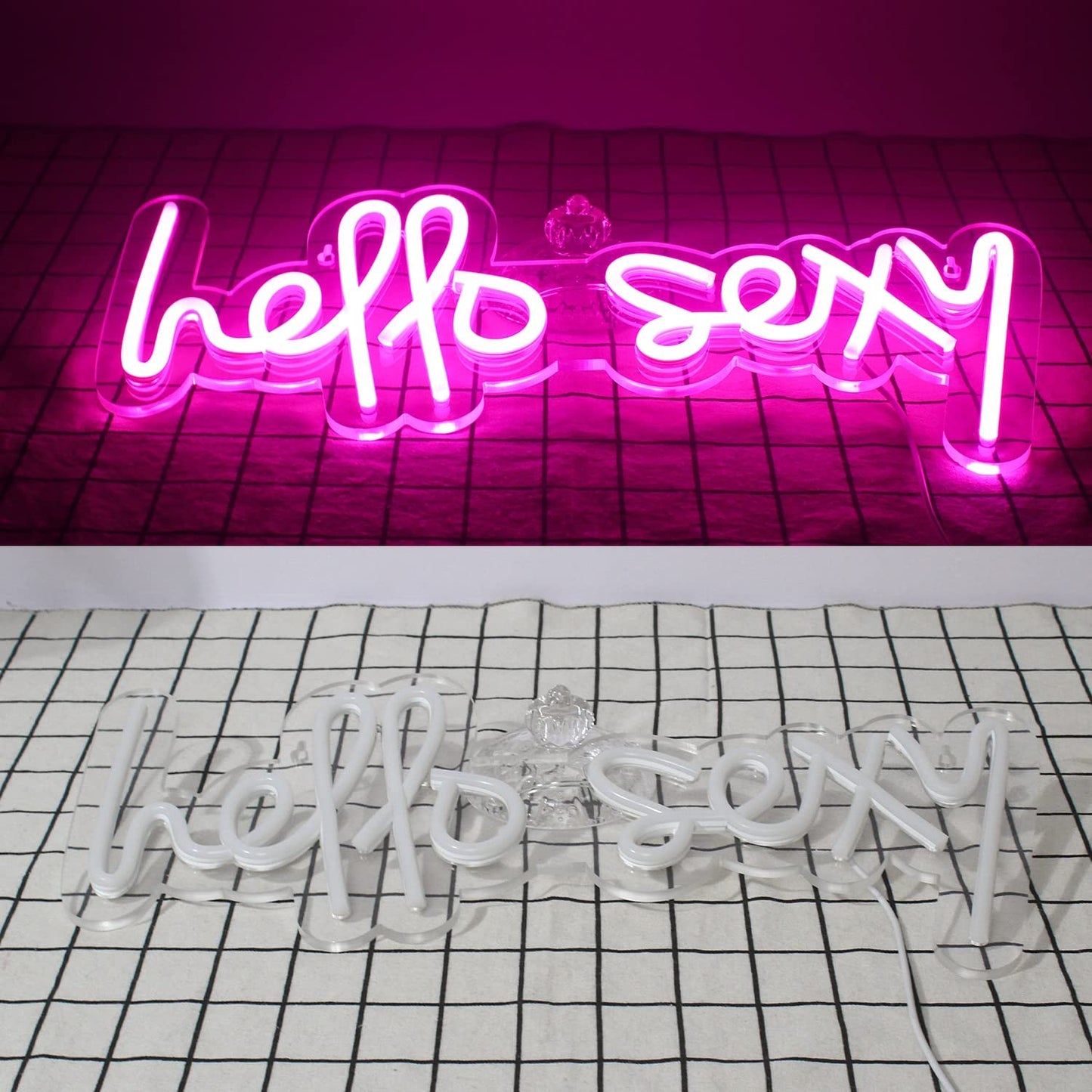 Hello Sexy Neon Sign Lights Wall Deceleration