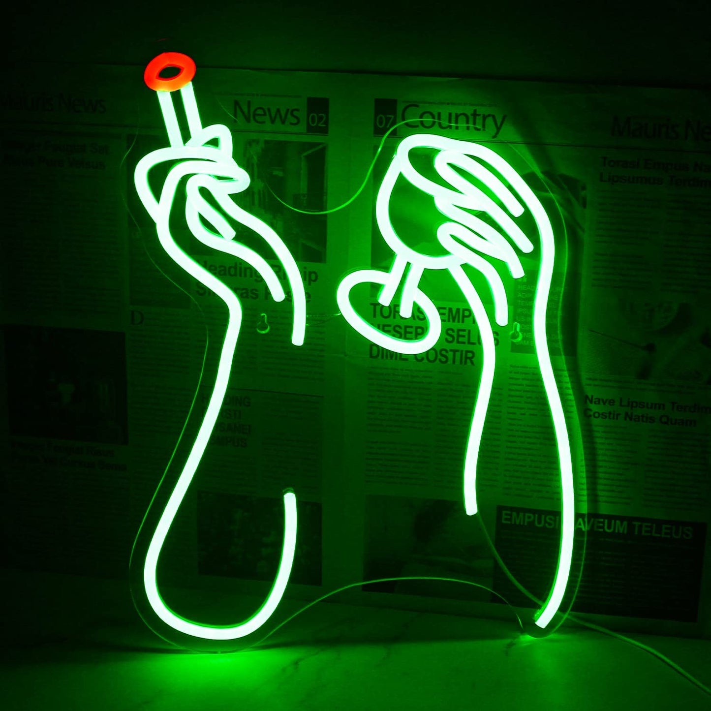 Smoking and Drinking Neon Signs for Wall Decoration