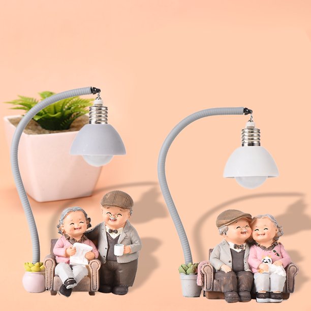 Valentine's Day Gift Sweetheart Lovers Stay Together  Tabletop Lamp Decoration