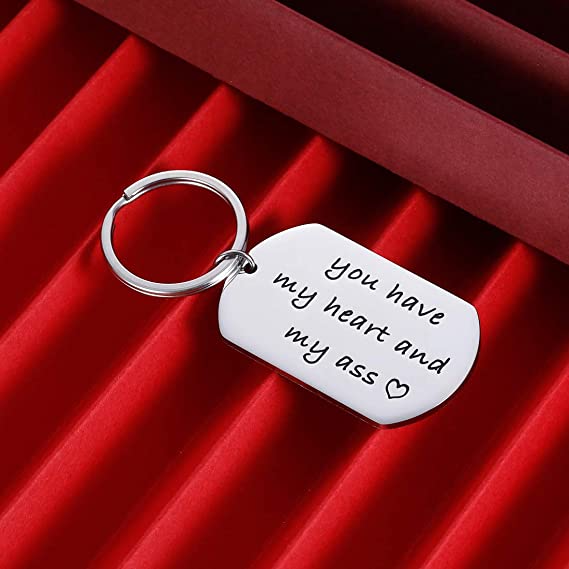 Valentines Day Gift Keychain for Husband/Boyfriend