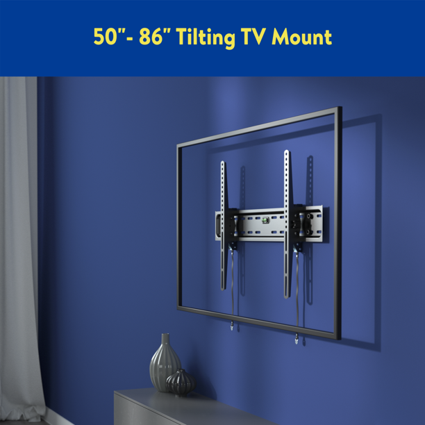 Tilting TV Wall Mount for 50" to 86" TV's, up to 12° Tilting