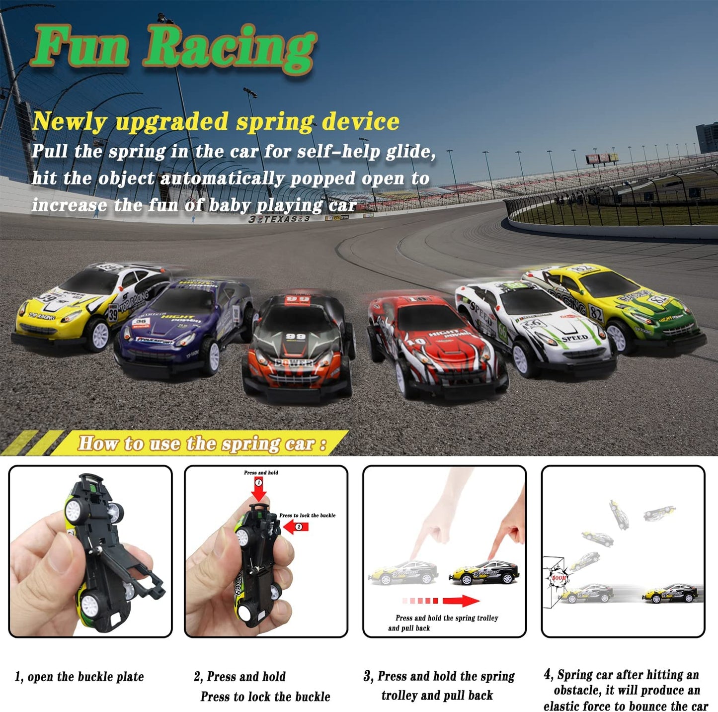 Kids Red Toys Car for Boys Truck 13 in 1 Large Transport Cars Carrier Set