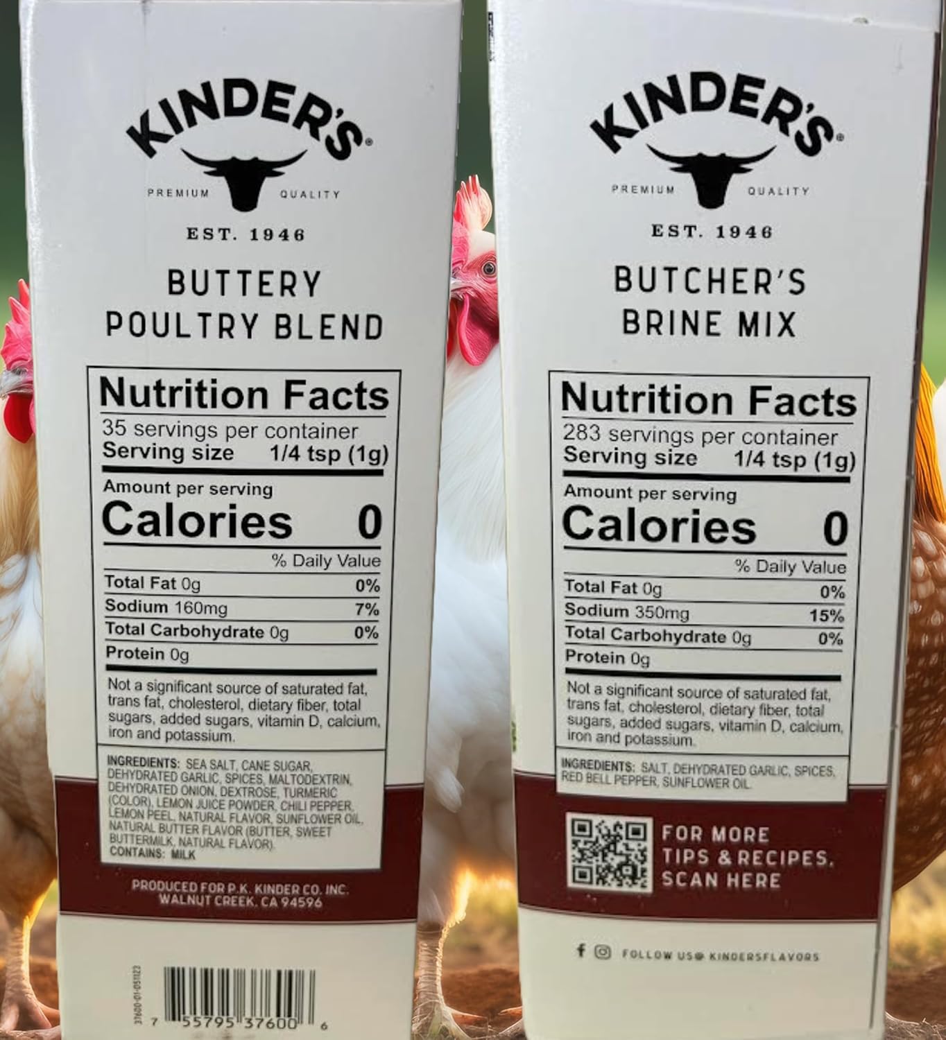 Kinders Seasoning Butchers Turkey Brine Kit (11.25 oz.) - Value Pack of 2