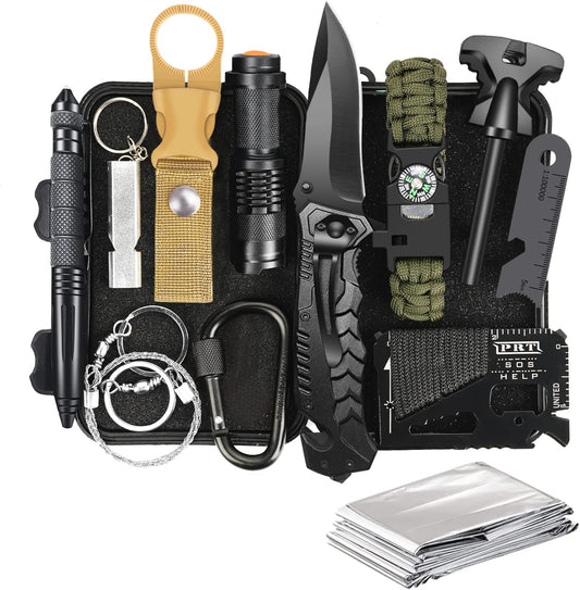 Gifts for Men Husband Dad  Survival Kit, Emergency Survival Gear