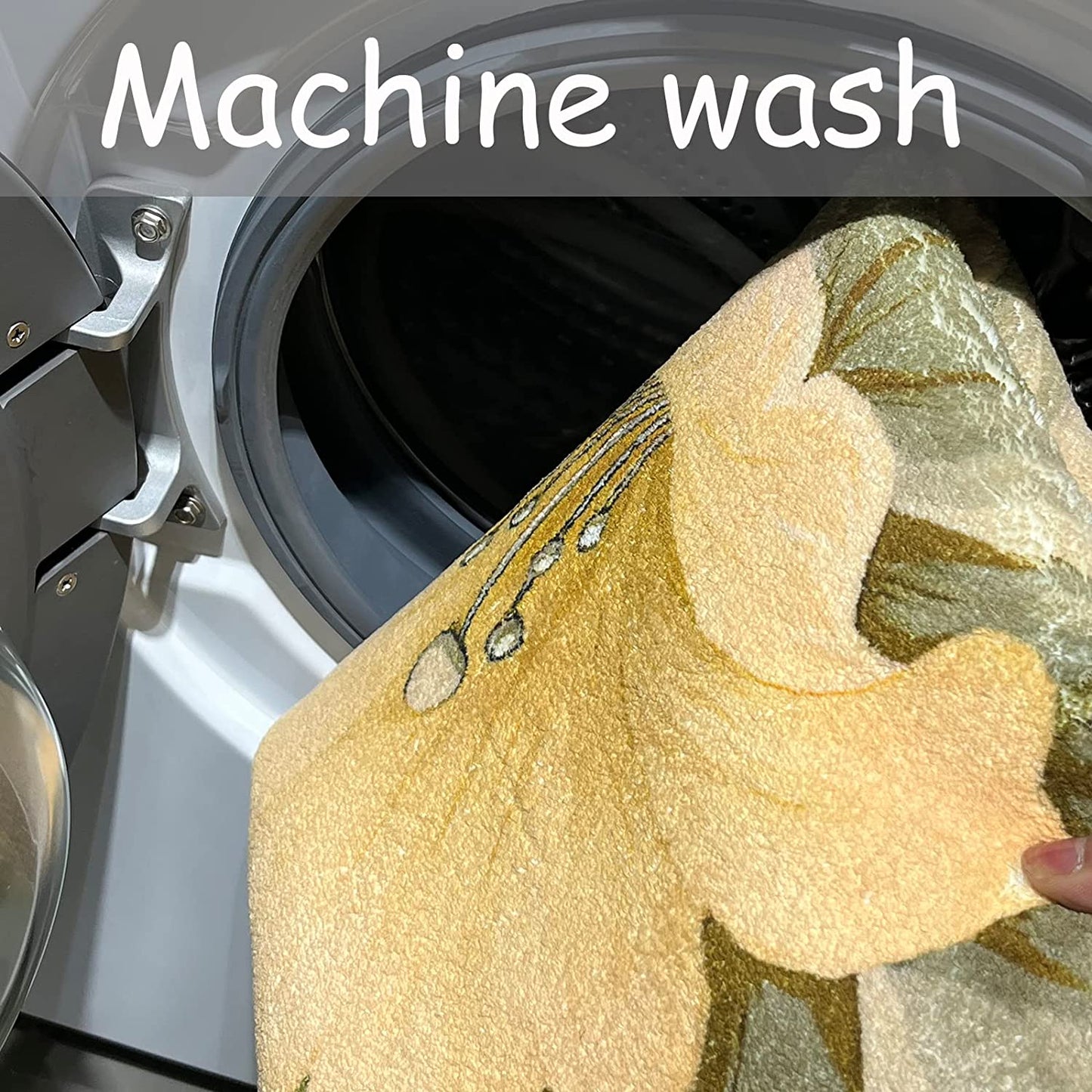 Flower Shaped Rug Redbud Carpet Trendy Area Rugs Non Slip