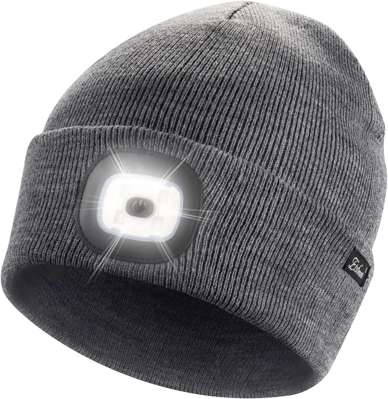 Unisex Beanie with The Light Gifts for Men Dad Father USB Rechargeable Caps