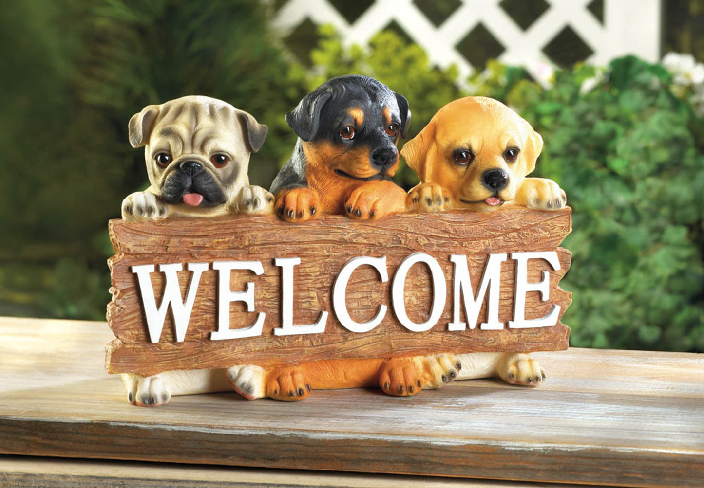 PUPPY WELCOME SIGN