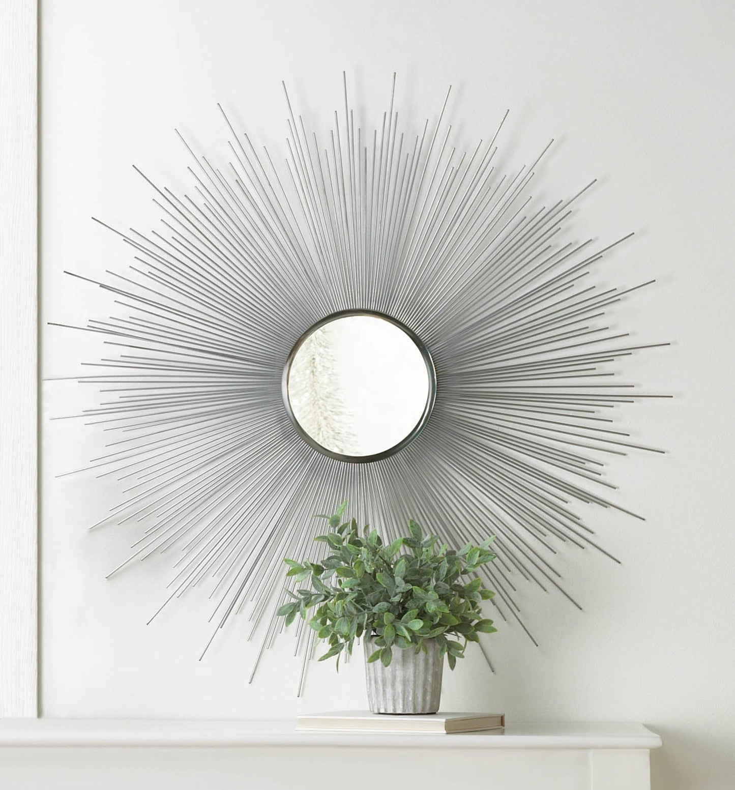 SILVER RAYS MIRROR