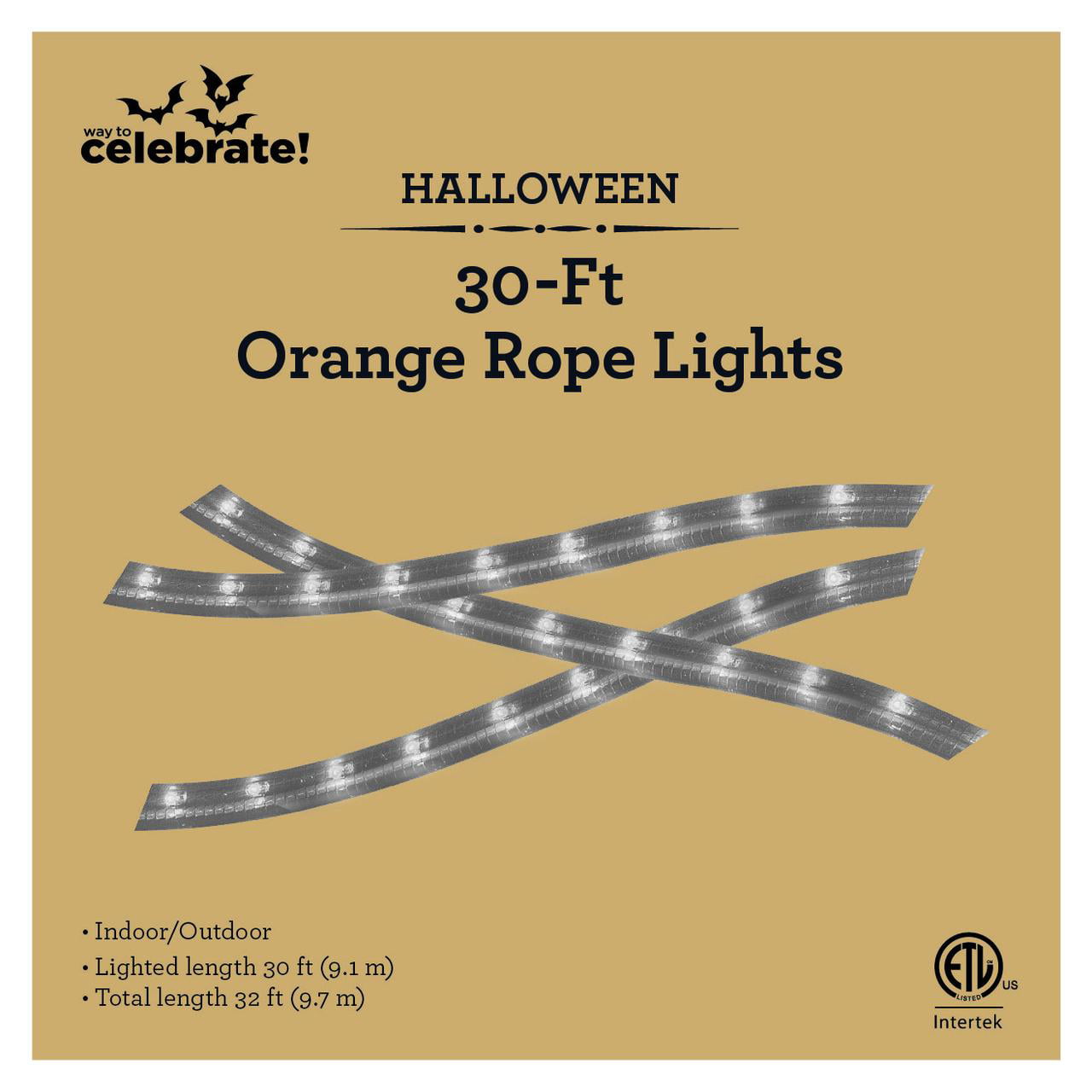 Halloween  Decoration30-Foot  Rope Sting Lights