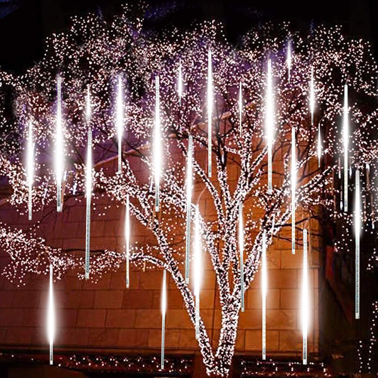 Meteor Shower Rain Christmas Lights