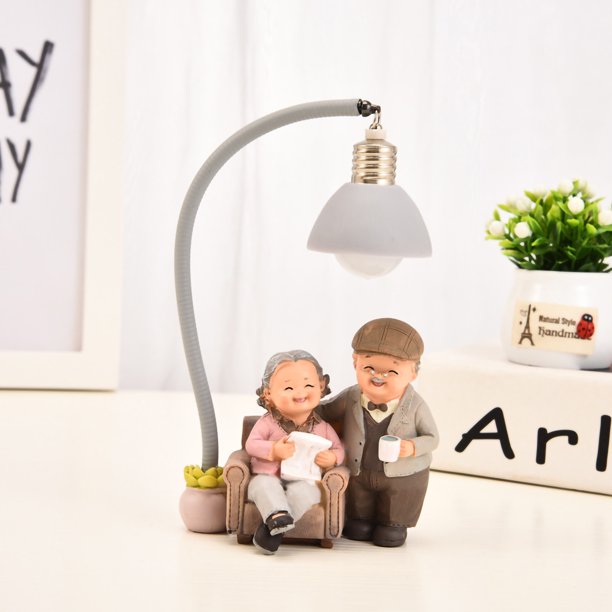 Valentine's Day Gift Sweetheart Lovers Stay Together  Tabletop Lamp Decoration