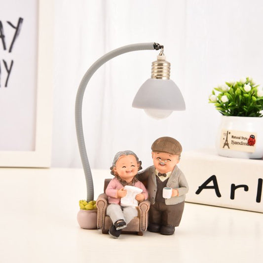 Valentine's Day Gift Sweetheart Lovers Stay Together  Tabletop Lamp Decoration