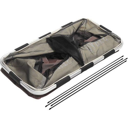 Fabric Two Compartment Laundry Hamper, Espresso