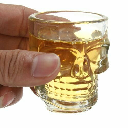 8 pcs Skull shot glass