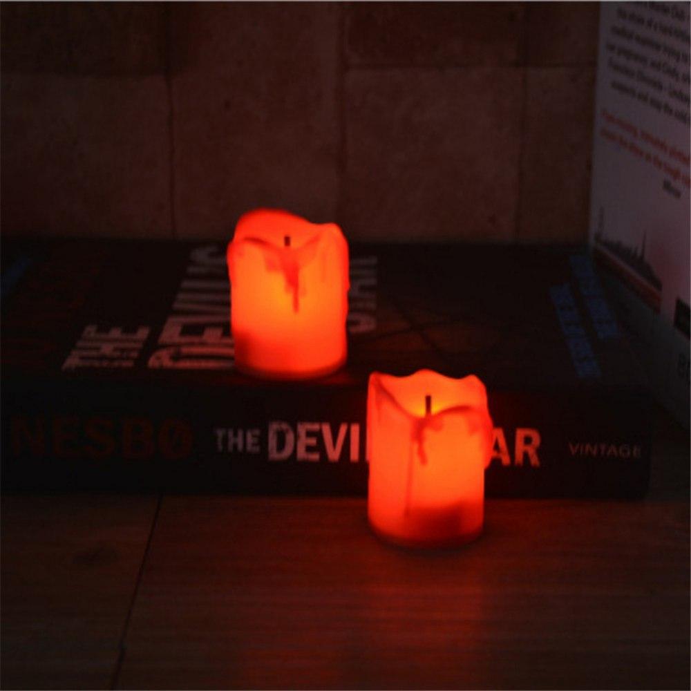 12 Pack LED  Tea Light Candles for Halloween