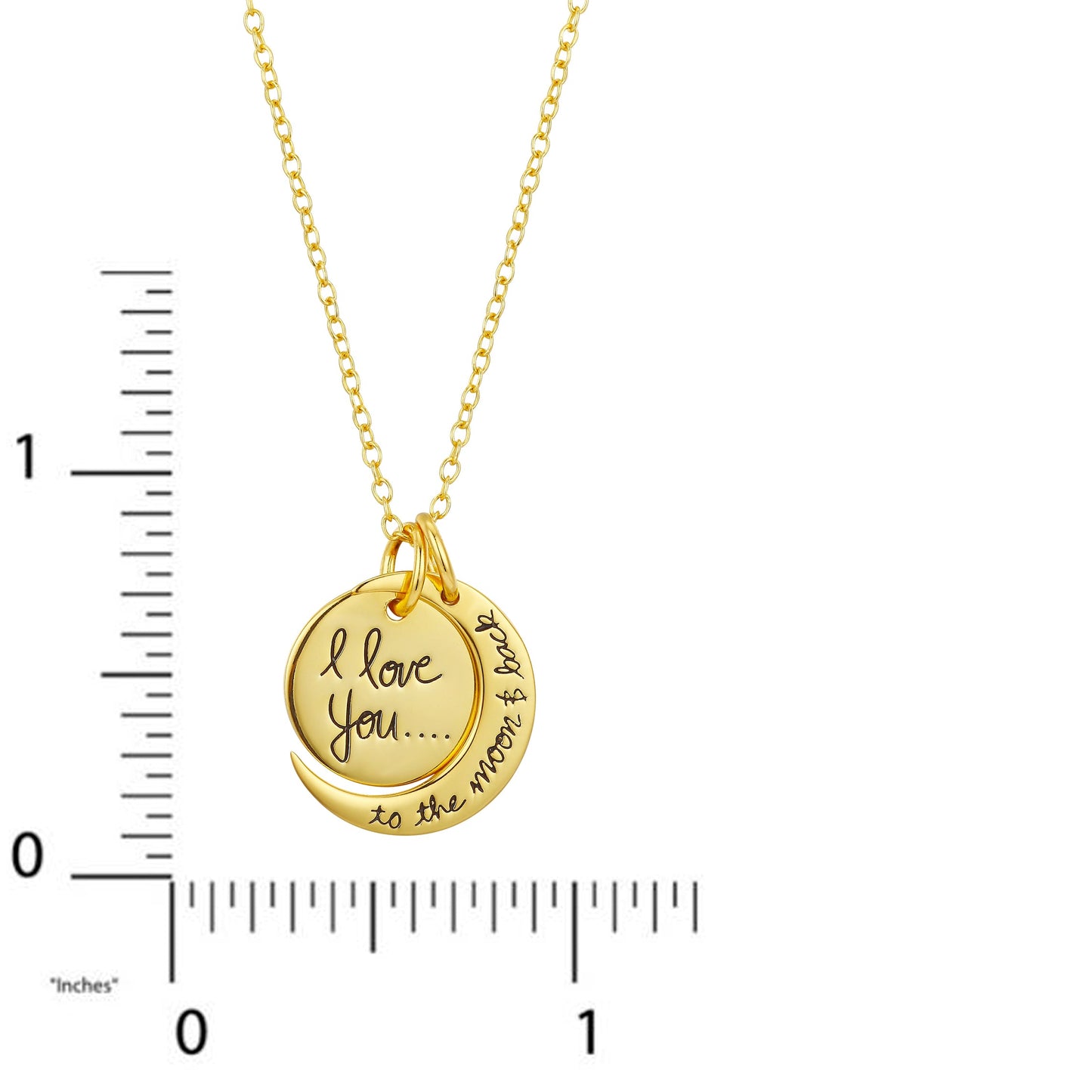 "I Love You to the Moon & Back" Necklace for Women