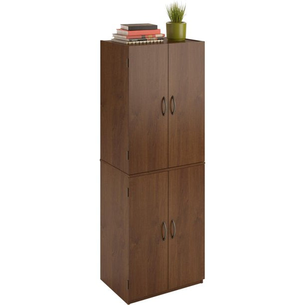 4-Door 5' Storage Cabinet, Espresso