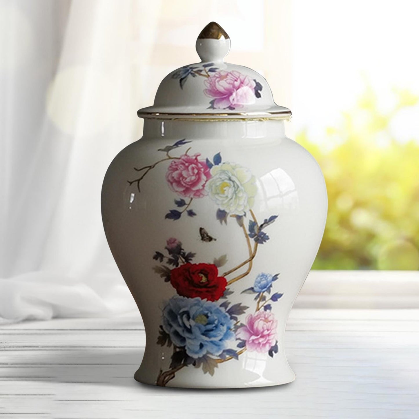 Decorative Porcelain Jar for Home Decoration