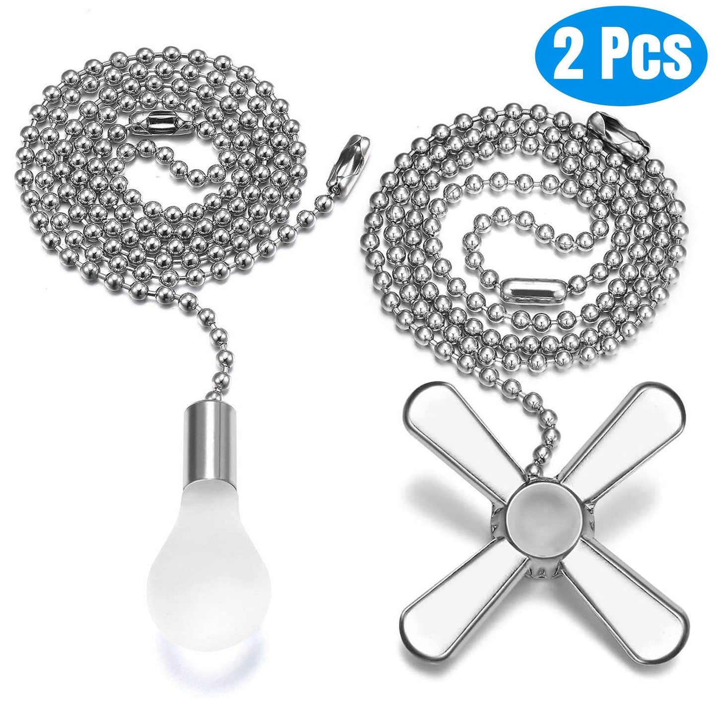 20FT Ceiling Fan Pull Chain Beaded Extension Set