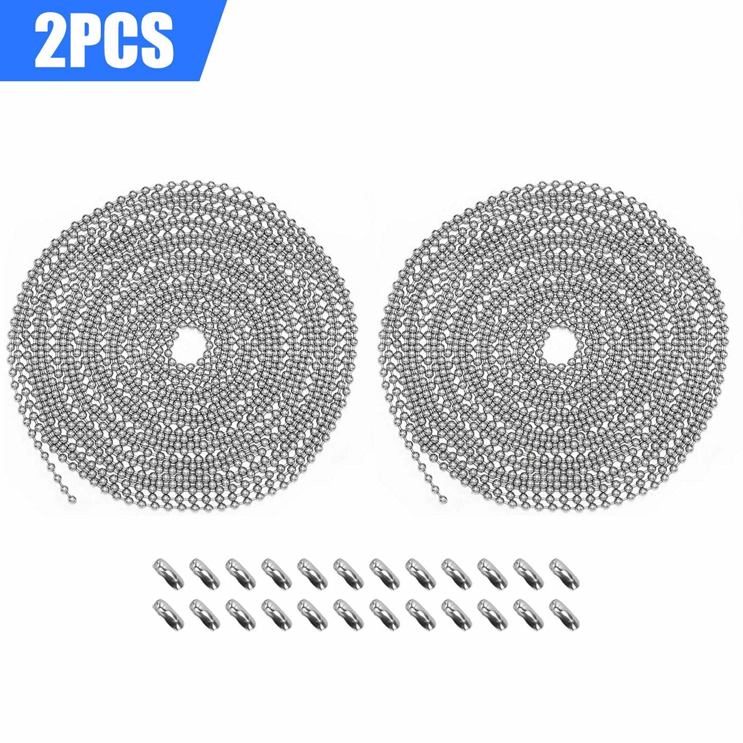 20FT Ceiling Fan Pull Chain Beaded Extension Set