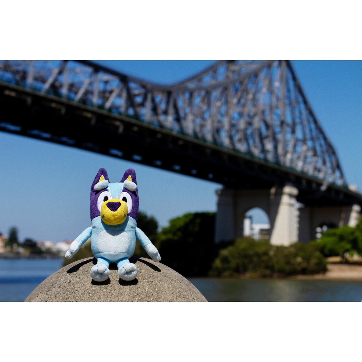 Bluey 8" Tall Plush Toy - Soft and Cuddly