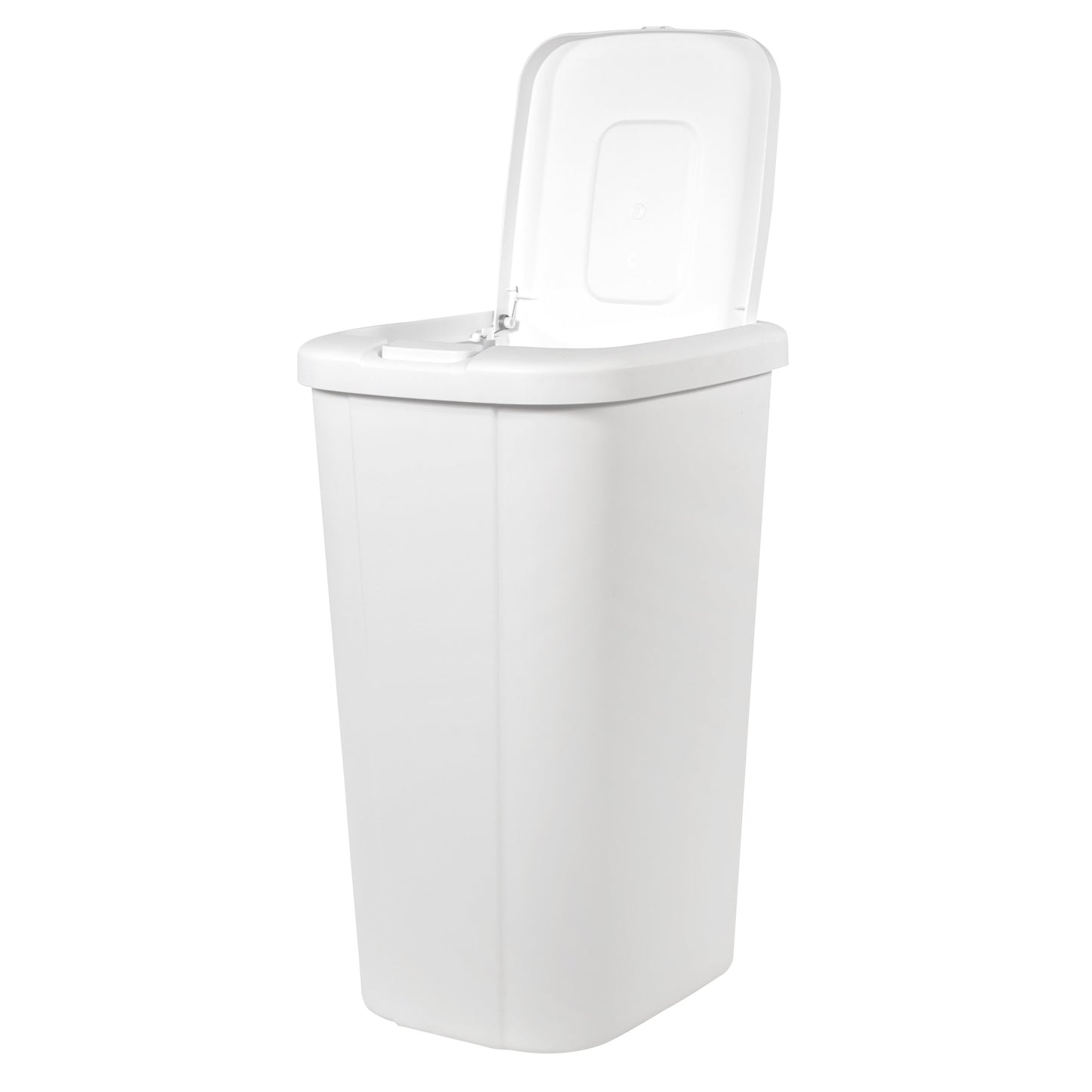 13.3 gal Touch Top Lid Plastic Kitchen Trash Can