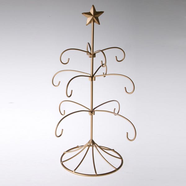 Christmas Metal Bride's Tradition Ornament Display Tree