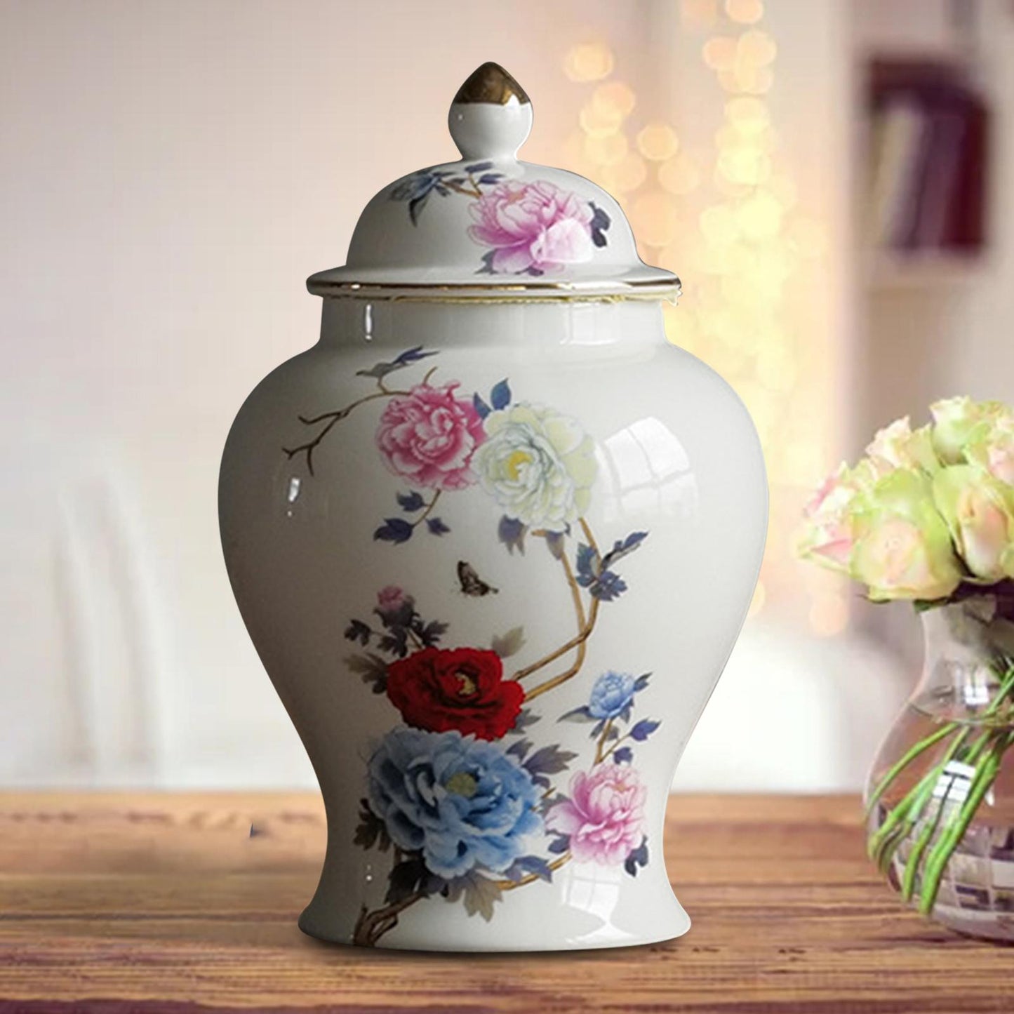 Decorative Porcelain Jar for Home Decoration