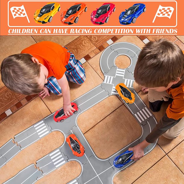 Transforming Toys Cars Robot Toys Gift for Kids Boys Girls - Orange