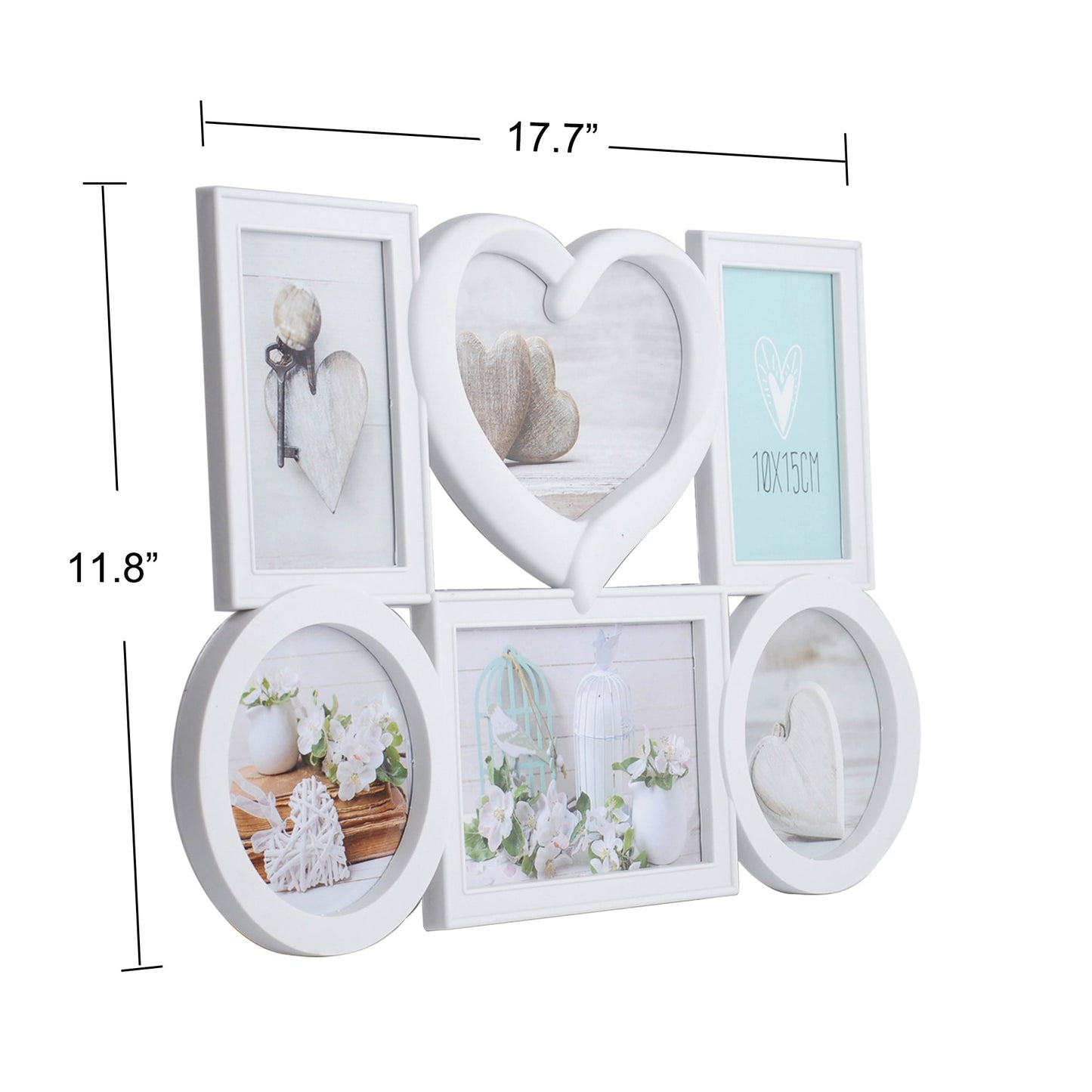 Wall Mounted Frames, White for Home Decoration