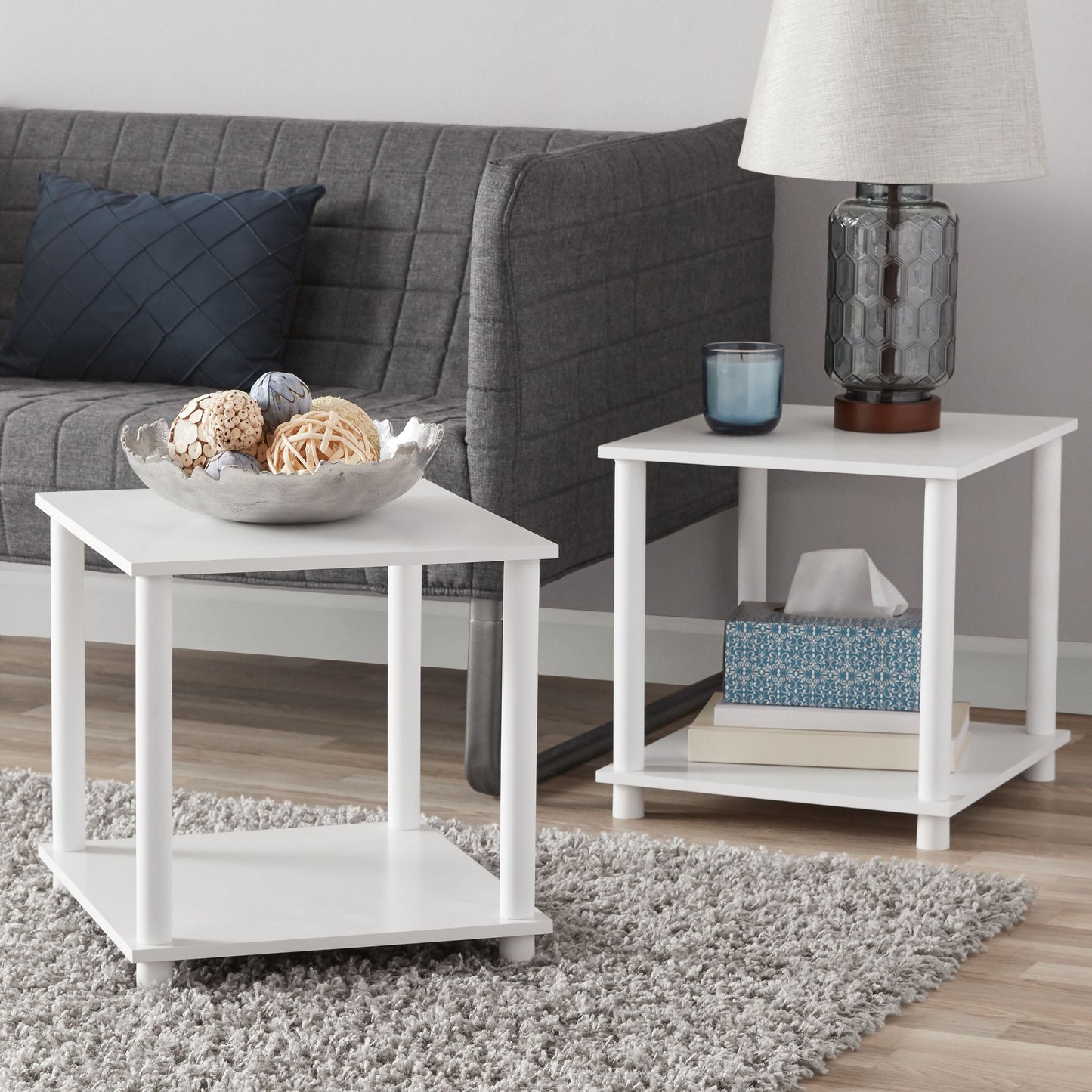 No-Tools 2 pack End Table