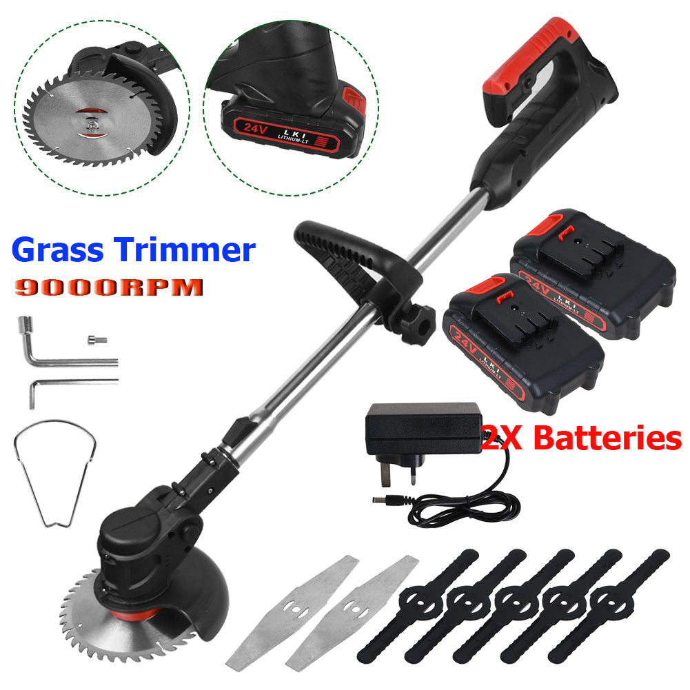 Cordless Strimmer Electric Grass Trimmer