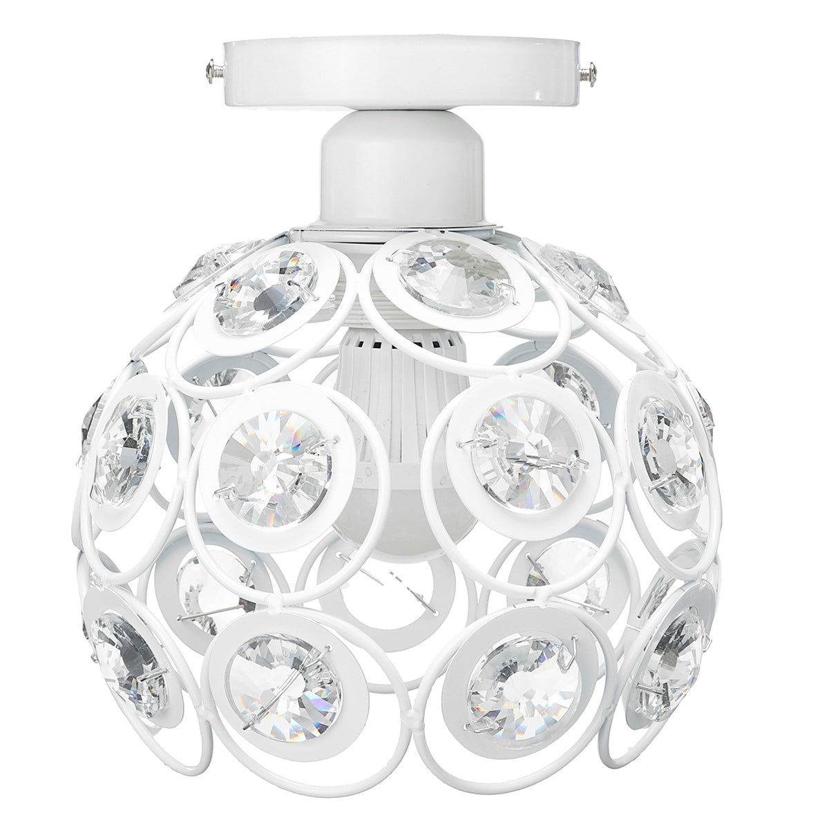 Semi Flush Mount Ceiling Light Fixtures, E27 Base Pendant Light