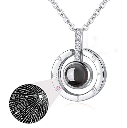 I Love You Necklace Gift for Women