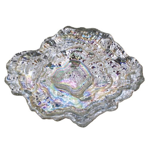 Pattern Platinum Silver Small Bowl