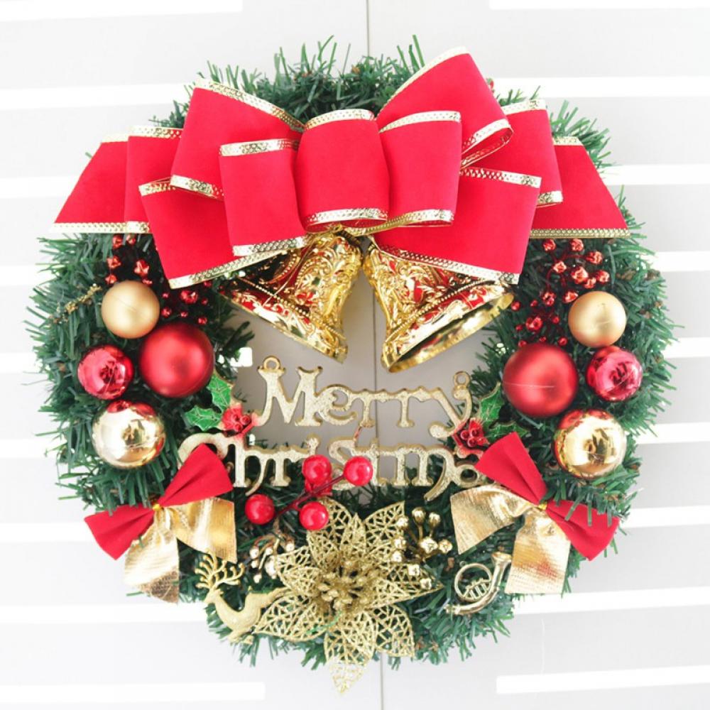 11.8 Inch Christmas Wreath Decoration