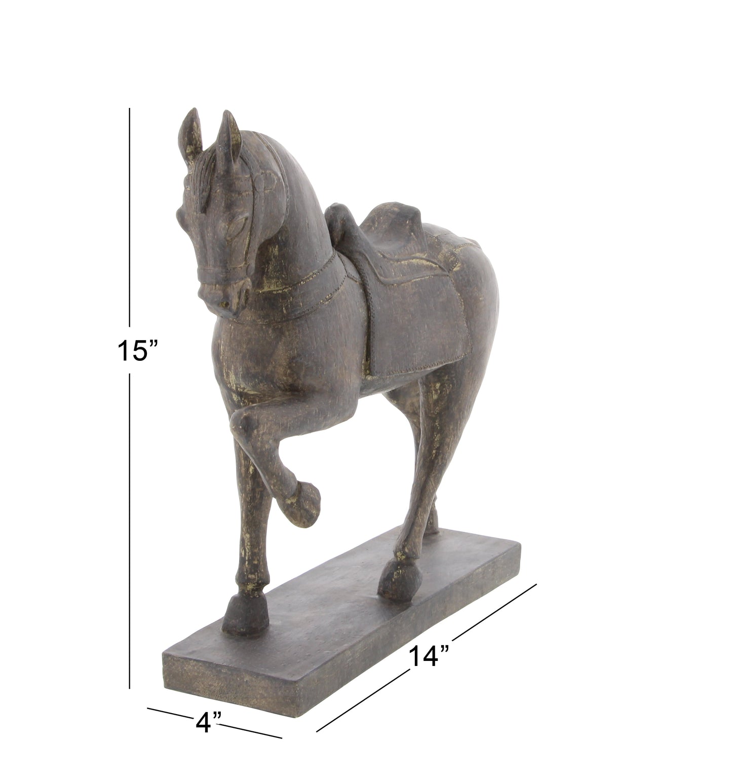 Horse 9" Polystone Sculpture