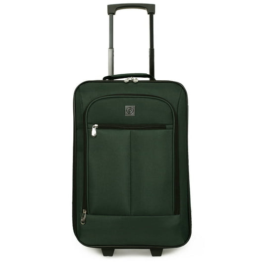 Pilot Case 18" Softside Carry-on Luggage, Gree