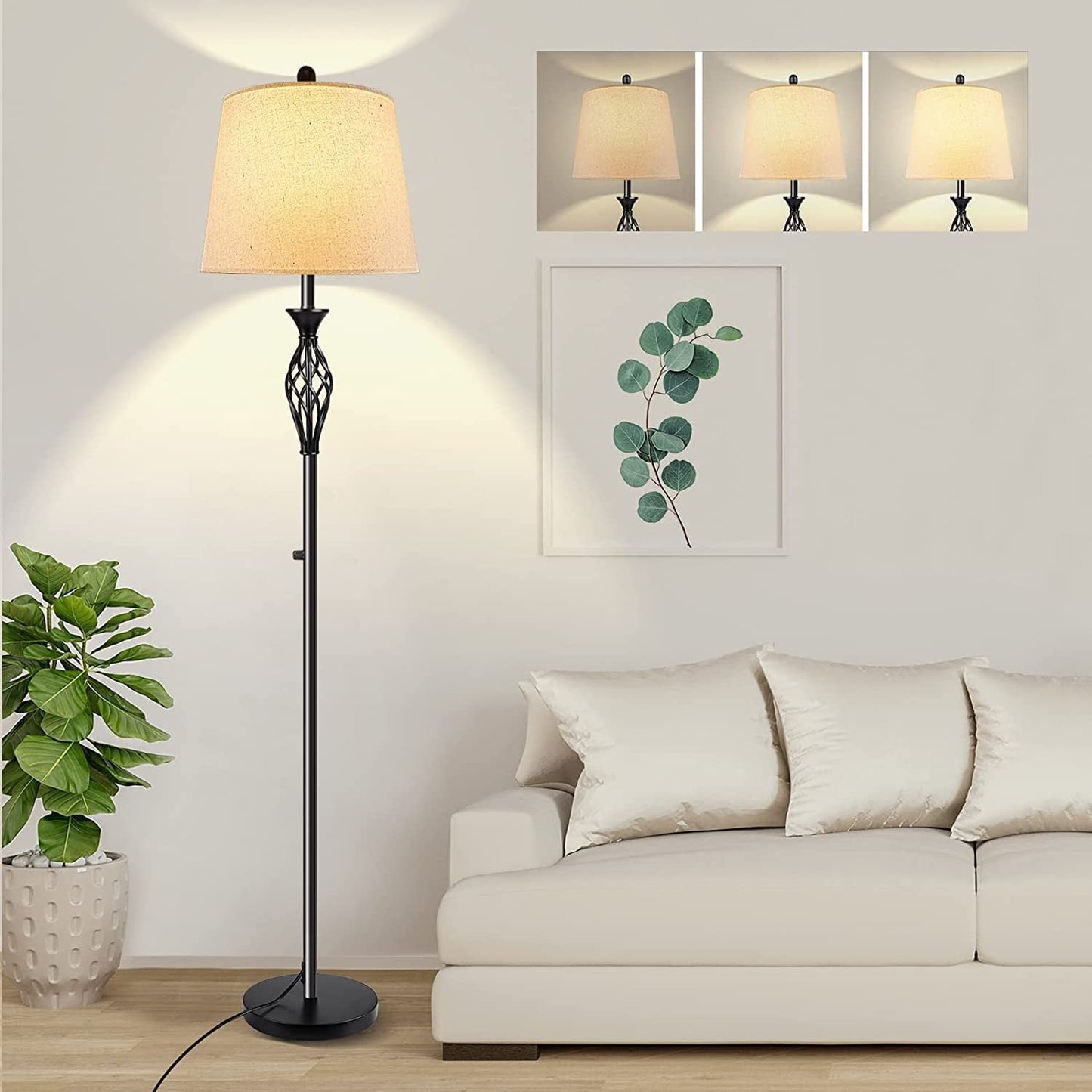 Vintage Modern Floor Lamp for Living Room