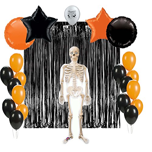 Halloween Skeleton Photo Booth Props Full Size Selfie Kit