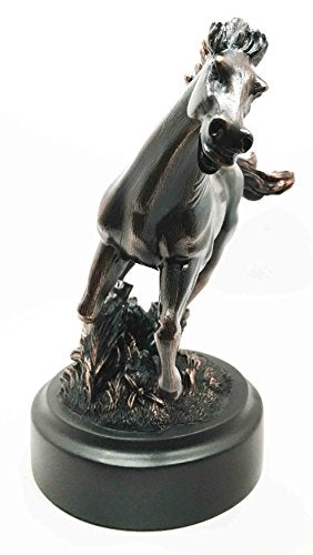 Country Wild & Free Galloping Steed Horse Bronze Figuine