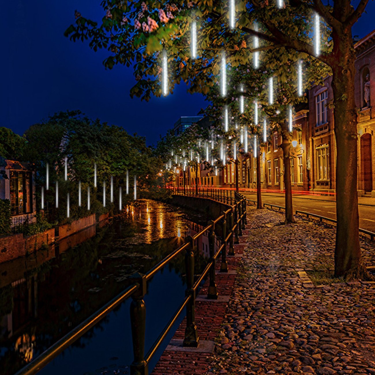 Meteor Shower Rain Christmas Lights